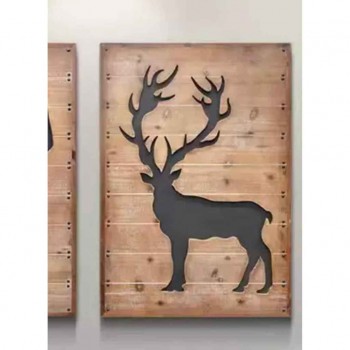 لوحه خشبيه  منحوته يدويا بتصميم اوربي 9160