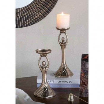 شمعدان فنتج بتصميم انيق يرمز للانوثه والرقي متوفر الحجمين 8428