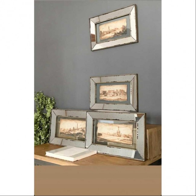 طقم لوحات كلاسيك فاخره العدد4 قطع7774