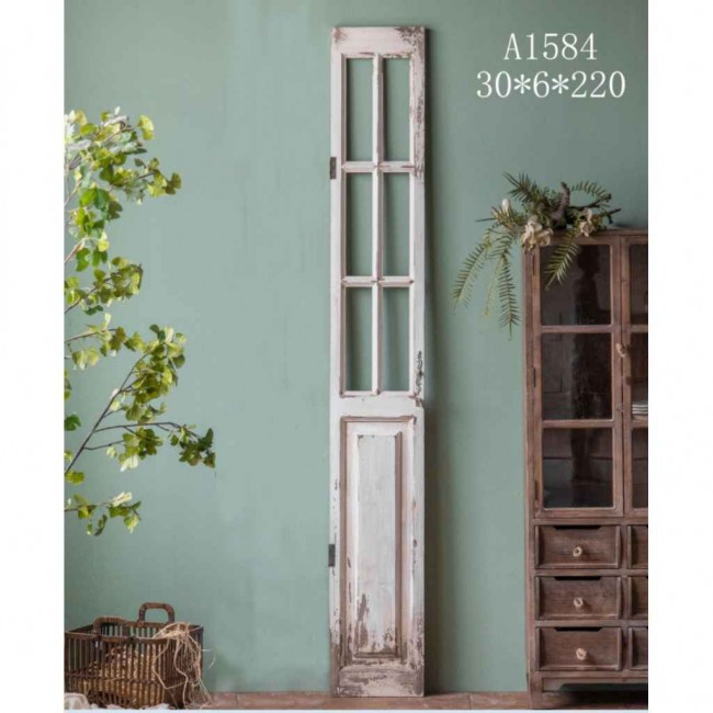 لوحة من الخشب الطبيعي بتصميم باب ارتفاع 220cm شابي شيك لوحة من الخشب الطبيعي بتصميم باب ارتفاع 220cm شابي شيك