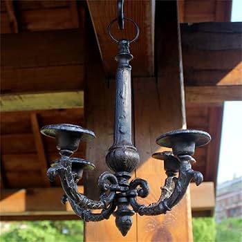 شمعدان معلق من المعدن على الطراز الاوربي ريفي 7110 شمعدان معلق من المعدن على الطراز الاوربي ريفي 7110