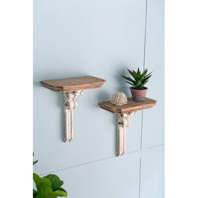 رف ديكور جداري بتصميم شابي شيك فنتج 8379