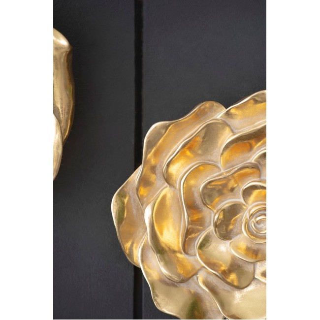 طقم ديكور جداري بتصميم الورد من رانتج بتصميم عصري عدد القطع 2 8265