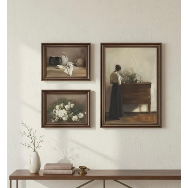 طقم لوحات بتصاميم كلاسيكية عدد 3قطع 8671