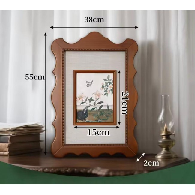 لوحه فنيه جداريه باطار خشبي بتصميم كلاسيكي 9280