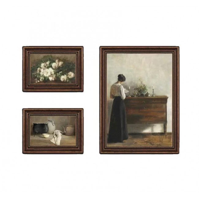 طقم لوحات بتصاميم كلاسيكية عدد 3قطع 8671