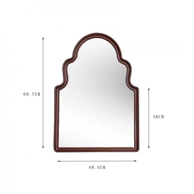 مرايا جداري باطار خشبي على الطراز الاوربي 9283