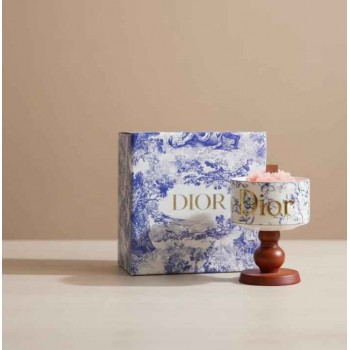 شمعدان سيراميك بشمعه زهور بقاعده خشبيه بتصميم عصري من ديور 9080 شمعدان سيراميك بشمعه زهور بقاعده خشبيه بتصميم عصري من ديور 9080