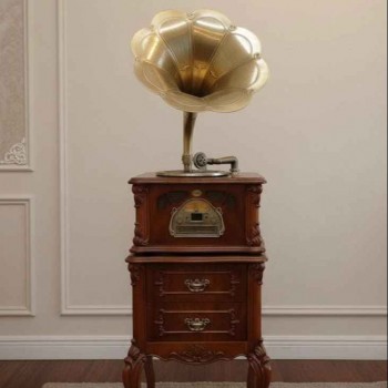  جرامافون بتصميم تقليدي كلاسيكي مثالية لعشاق الذوق الرفيع والتميز K3082