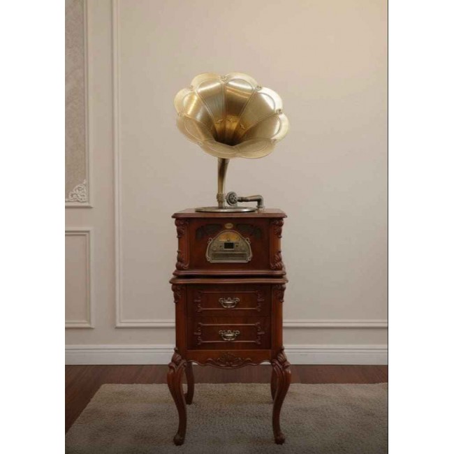  جرامافون بتصميم تقليدي كلاسيكي مثالية لعشاق الذوق الرفيع والتميز K3082