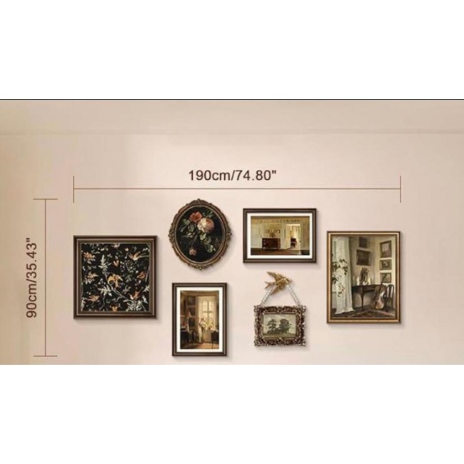طقم لوحات فنيه كلاسيكية ذات طابع ريفي فرنسيL9263 طقم لوحات فنيه كلاسيكية ذات طابع ريفي فرنسيL9263