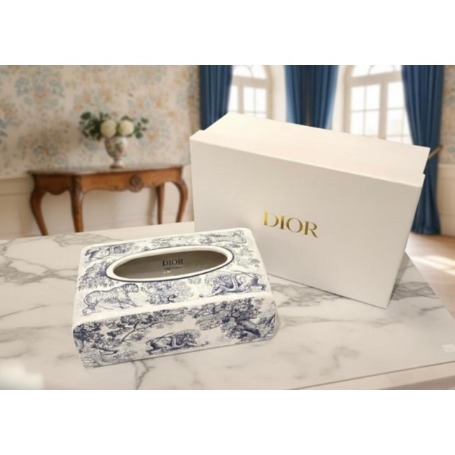 علبه مناديل سيراميك راقيه بتصميم ديور 9045