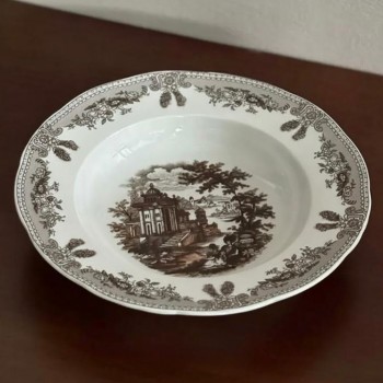 صحن سيراميك عميق بنقوش ريفيه كلاسيك 9338 صحن سيراميك عميق بنقوش ريفيه كلاسيك 9338