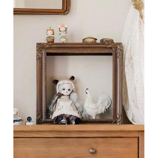 اطار خشبي عميق مزخرف بلمسات اوربيه كلاسيك 9302