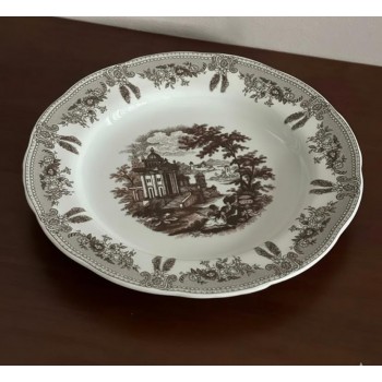 صحن سراميك فاخر بزخارف ريفيه كلاسيكيه 9339