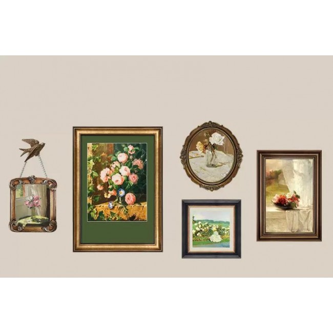 مجموعه من لوحات الكلاسيكيه راقيه باطارات خشبيه فاخره عدد القطع 5 قطع 8666 مجموعه من لوحات الكلاسيكيه راقيه باطارات خشبيه فاخره عدد القطع 5 قطع 8666