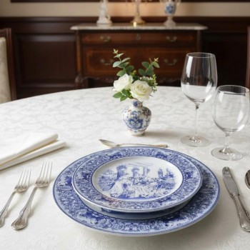 صحن سيراميك فاخر مستوحى من الريف الانجليزي متوفر الحجمين 9062 صحن سيراميك فاخر مستوحى من الريف الانجليزي متوفر الحجمين 9062