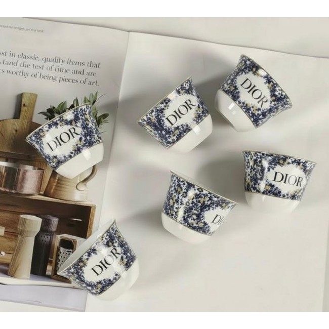 فنجان قهوه عربيه من سراميك براند ديور 6قطع L9058