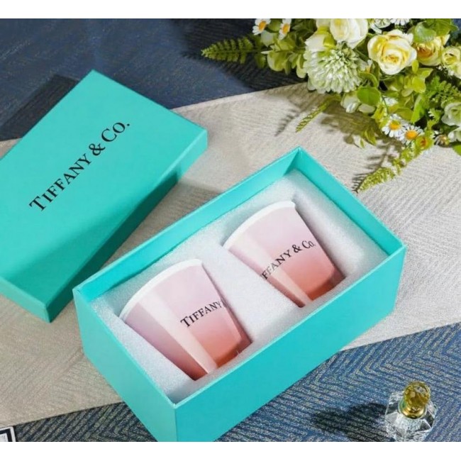 طقم كوب قهوه من سراميك من تيفاني اند كو 9067