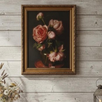 لوحه فنيه جداريه مطبوع كانفس باطار مزخرف كلاسيكي متوفر ب3 احجام مختلفه7322 لوحه فنيه جداريه مطبوع كانفس باطار مزخرف كلاسيكي متوفر ب3 احجام مختلفه7322