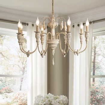 وحده اضاءه سقفيه بتصميم مستوحى من القصور الفرنسية القديمةL9347