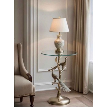 طاوله جانبيه مشغول يدويا بتفاصيب عصريه L8447