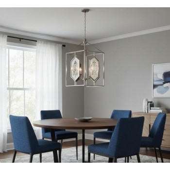 وحده اضاءه بتصميم فانوس بستايل اوربي كلاسيكي 8464