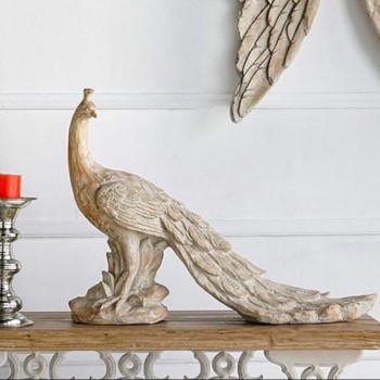 تحفه طاوس مهيب من رانتج يضفي سحراً عتيقاً وجمالاً طبيعياً لإطلالة راقية خالدةL8497