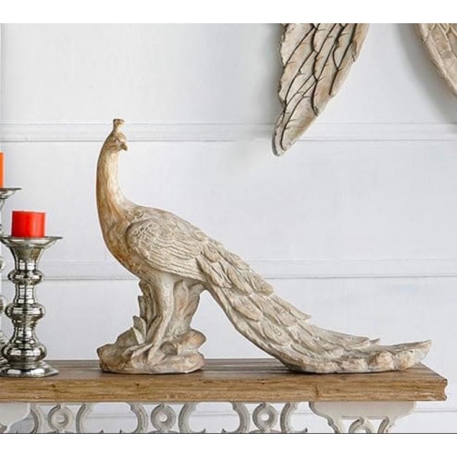 تحفه طاوس مهيب من رانتج يضفي سحراً عتيقاً وجمالاً طبيعياً لإطلالة راقية خالدةL8497