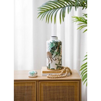 فازه سراميك مستوحاه من طبيعه بغطاء بلمسات عصريه 8490