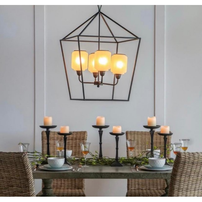 وحده اضاءه سقفيه بتصميم هندسي بلمسات ريفيه ساحره 8465 وحده اضاءه سقفيه بتصميم هندسي بلمسات ريفيه ساحره 8465