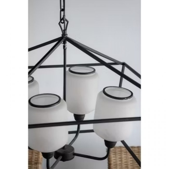 وحده اضاء سقفيه بتصميم ريفي اوربي فاخر 8467