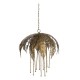 وحده اضاءه سقفيه مصنوعه من المعدن بتصميم على شكل أوراق نخيل متدلية 8456 وحده اضاءه سقفيه مصنوعه من المعدن بتصميم على شكل أوراق نخيل متدلية 8456