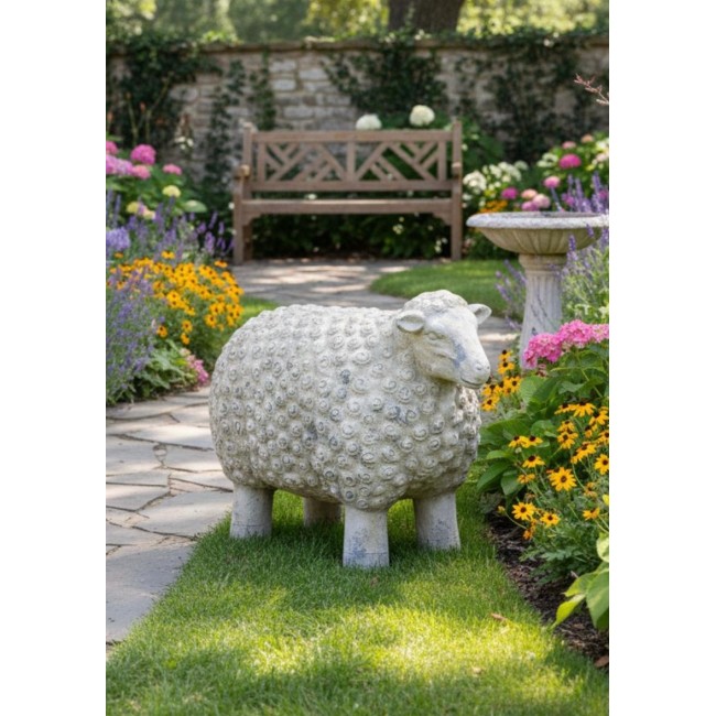 تحفه خروف تجسد جمال الطبيعه في حديقة المنزل متوفر الحجمين 8547