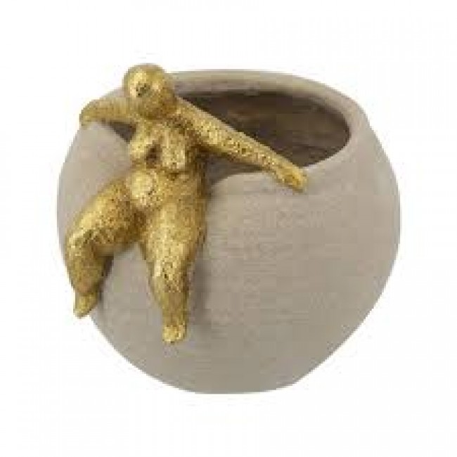 فازه عصريه بتصميم سيده في وضع الاسترخاء قطعه فنيه فاخره 8566