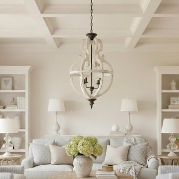 وحده اضاءه سقفيه يجمع بين السحر الريفي والأناقة العصريه 8469