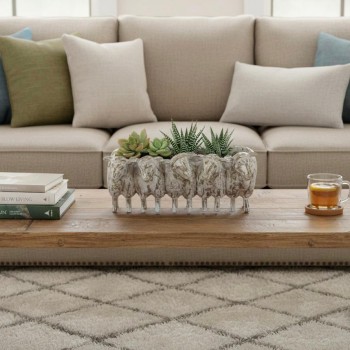 مركن زرع على شكل خراف مرحه من الرانتج 8572