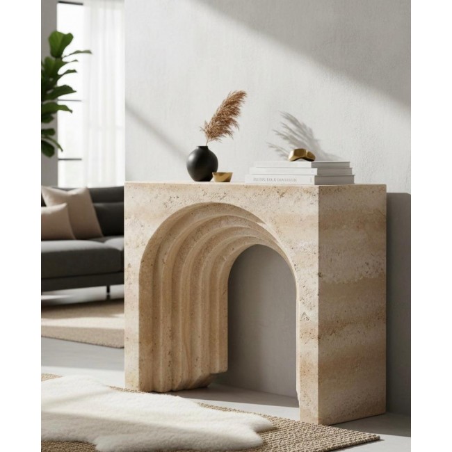 كونسول جداري مستوحاه سحر العمارة الرومانية الكلاسيكية إلى قلب منزلك8545