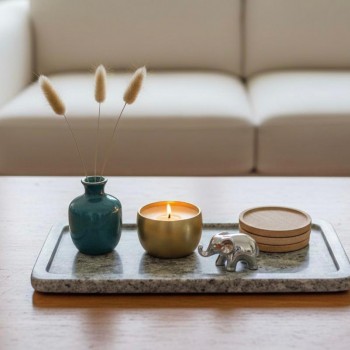 صينيه مصنوعه من الرخام بلمسات عصريه انيقه 8586