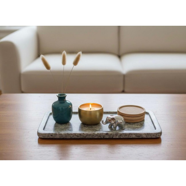 صينيه مصنوعه من الرخام بلمسات عصريه انيقه 8586