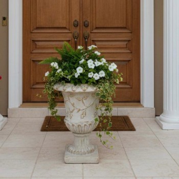 مركن بنقوش نباتية وزهرية دقيقة بتفاصيل بارزة مستوحاة من العمارة الرومانية القديمةL8541