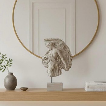 تحفه منوحته مستوحى من عصر اليوناني لتضفي لمسة كلاسيكية فاخرة على الديكور الداخليL8573 تحفه منوحته مستوحى من عصر اليوناني لتضفي لمسة كلاسيكية فاخرة على الديكور الداخليL8573