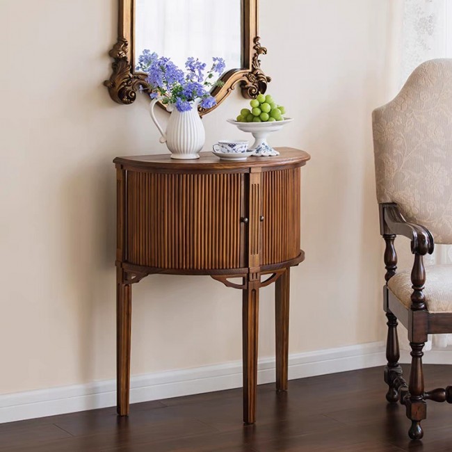 كونسول نصف القمر قطعة فنية تفيض بالأناقة الكلاسيكية تمزج بين التصميم الفرنسي العتيق والعملية الذكيةL9633 كونسول نصف القمر قطعة فنية تفيض بالأناقة الكلاسيكية تمزج بين التصميم الفرنسي العتيق والعملية الذكيةL9633