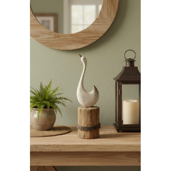 تحفه طائر البجع بتصميم ريفي كلاسيكيL8622