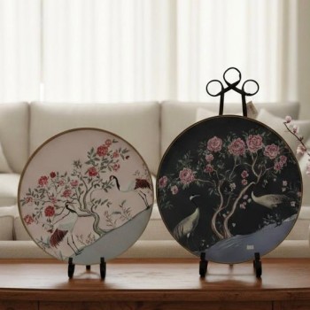 طقم صينيه بتصميم يعكس الطراز الفن الشرقي الاسيوي العدد2 L8618 طقم صينيه بتصميم يعكس الطراز الفن الشرقي الاسيوي العدد2 L8618