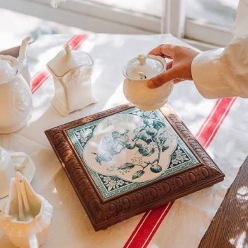 صينيه تقديم فاخر بتصميم اوربي انيق L9611 صينيه تقديم فاخر بتصميم اوربي انيق L9611