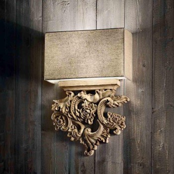 وحده اضاءه جداريه فاخر بتصميم يجمع بين روح الريف الكلاسيكي والحرفيه العاليه L9686