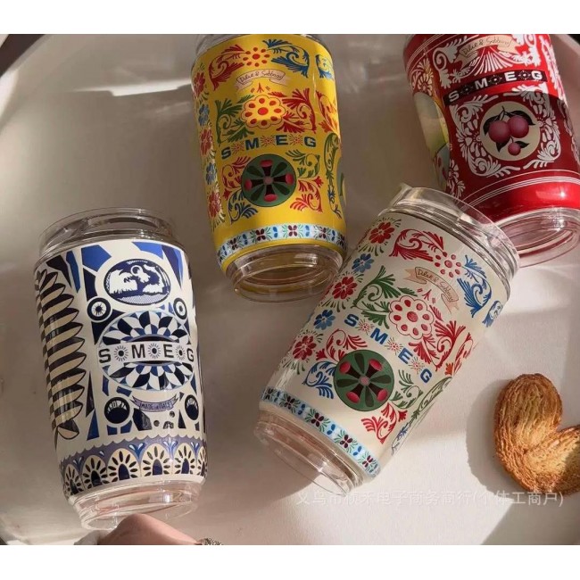 مجموع  (مج) من براند Smegجذابة بين النقوش التقليدية والألوان الزاهية التي تناسب الذوق الرفيع متوفر 4 الوان 9683