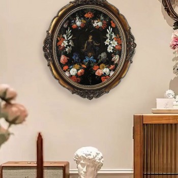 لوحه فنيه جداريه سحر القصور الكلاسيكية وأناقة العصور الوسطى إلى منزلك مع هذه اللوحة الفنية الاستثنائيةL8669