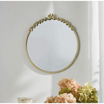 مرايا جداريه مستديره تجمع بين الفخامة الكلاسيكية واللمسات العصرية9568
